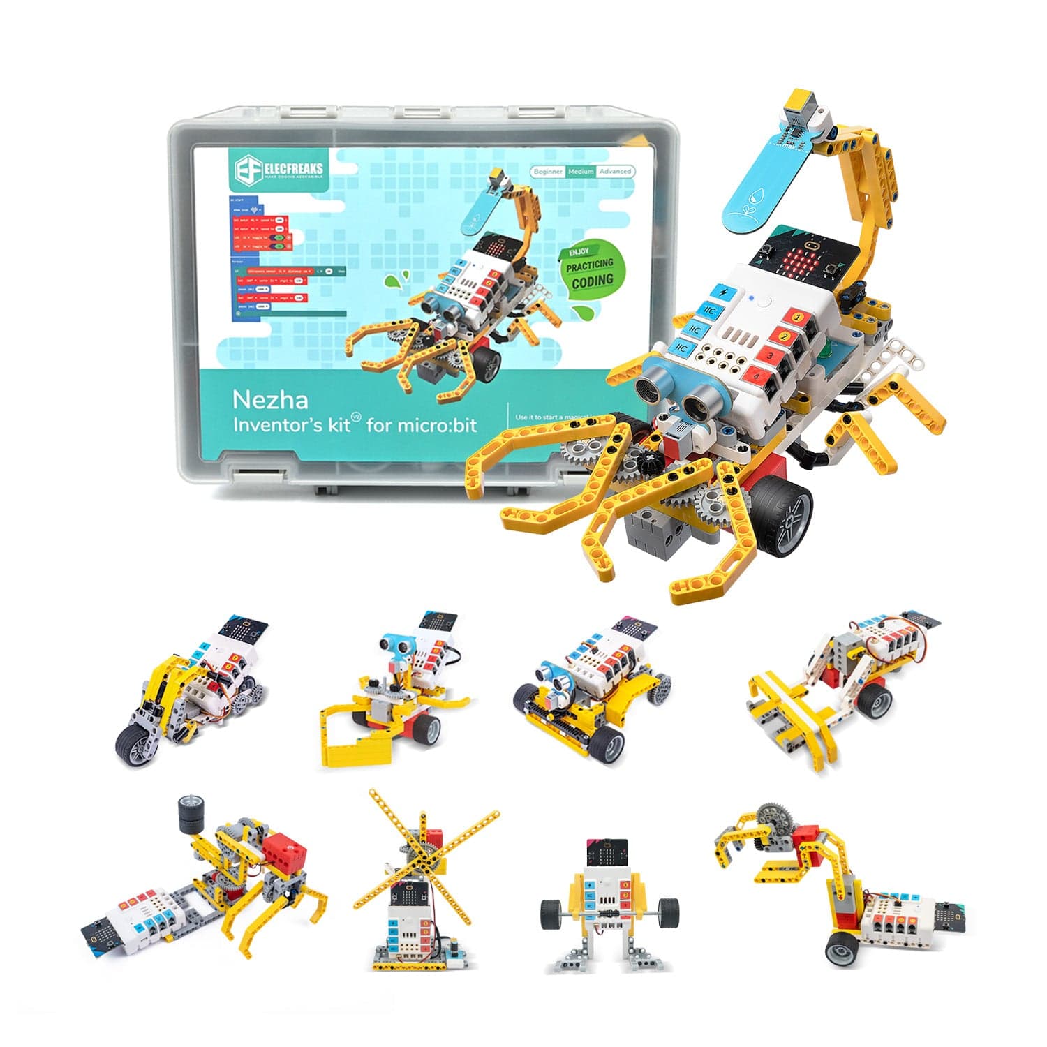 Bộ ELECFREAKS NEZHA Inventor's Kit V2 cho micro:bit